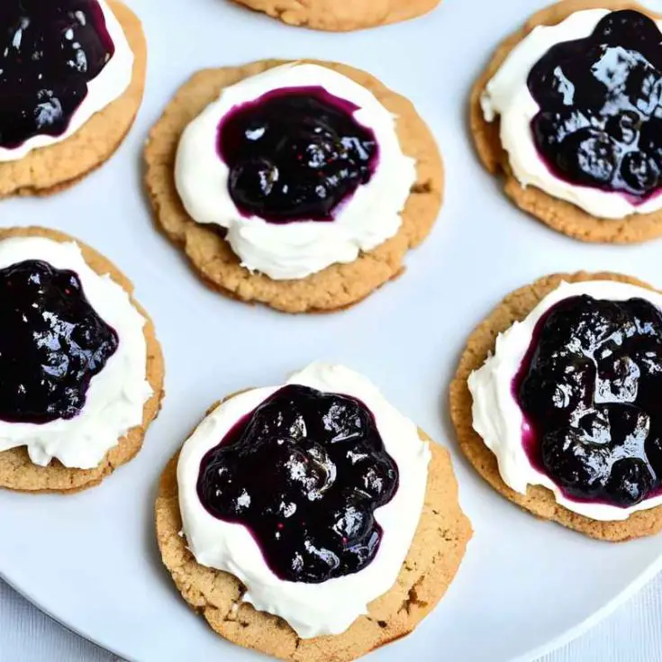 Blueberry Cheesecake Cookies