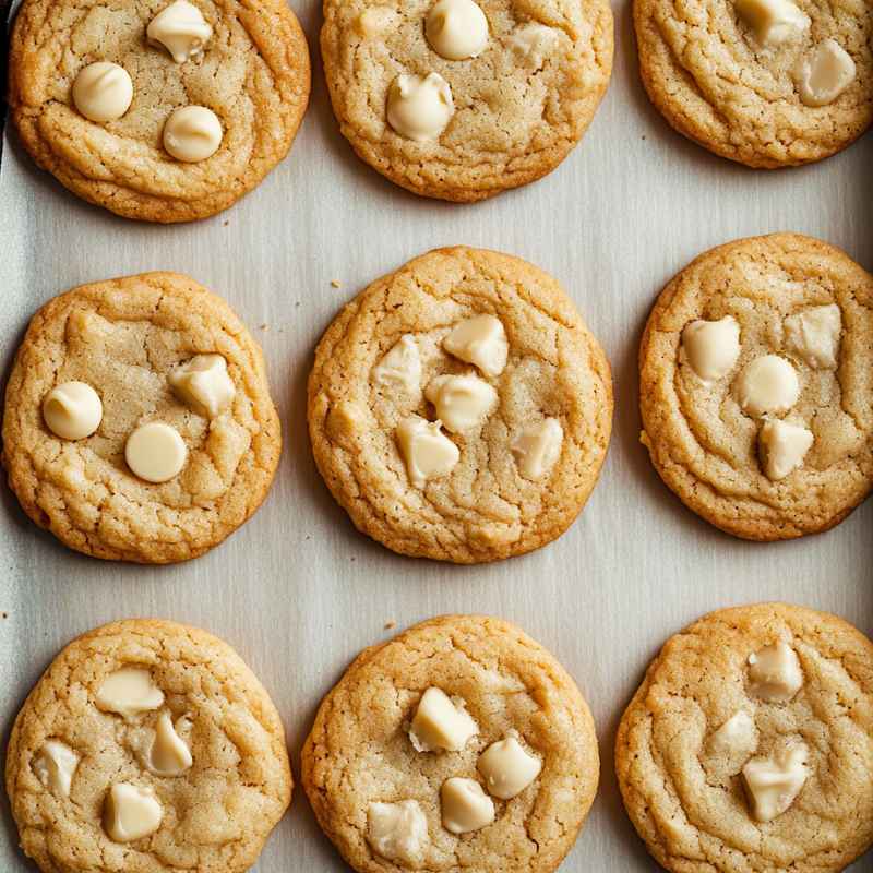 White Chocolate Macadamia Nut Cookies