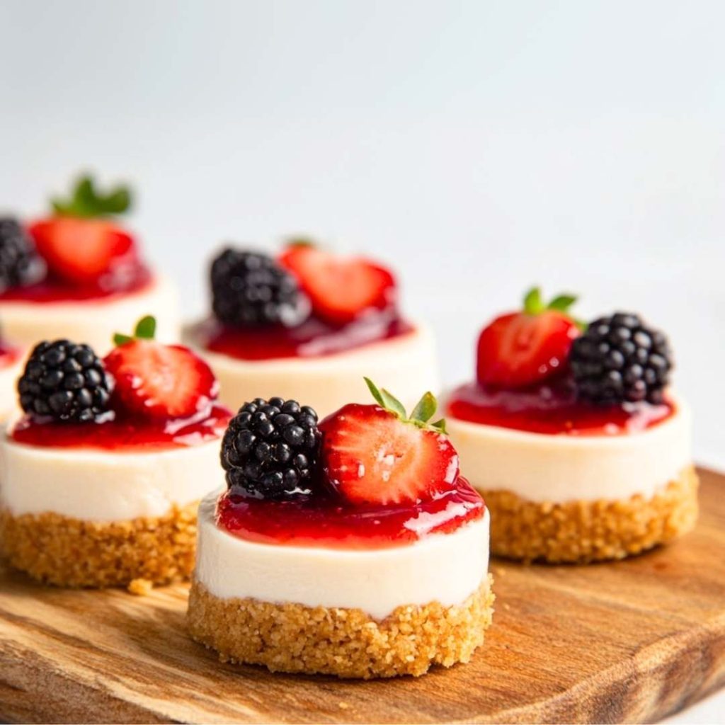 Easy No-Bake Cheesecake Bites Recipe