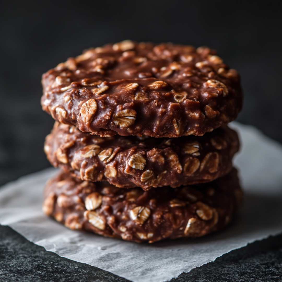 No-Bake Chocolate Oatmeal Bars