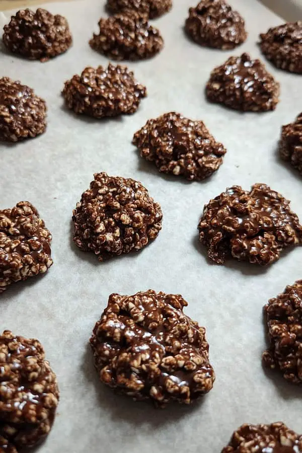 No-Bake Chocolate Oatmeal Cookies