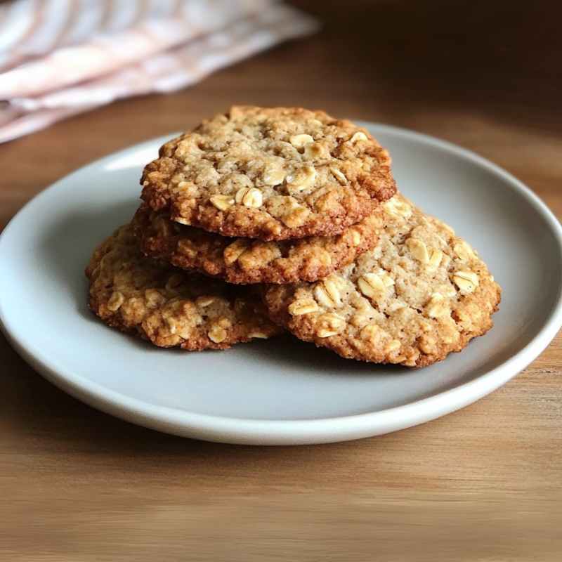 3-Ingredient Banana Oatmeal Cookies