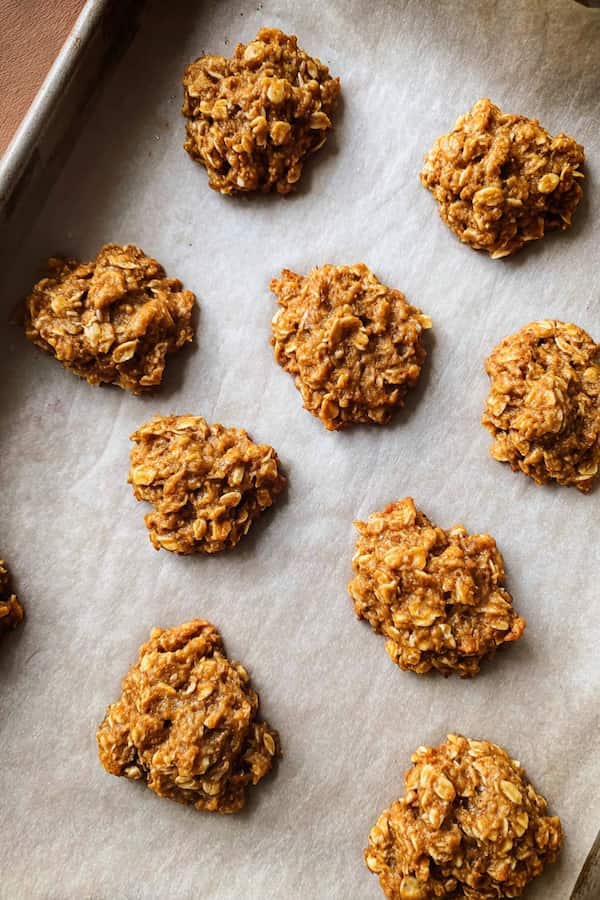 banana otmeal cookie Instructions