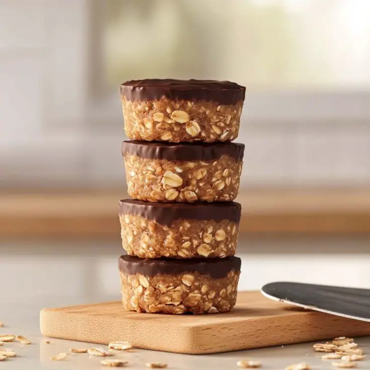 No-Bake Peanut Butter Oat Cups