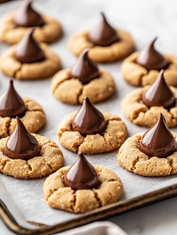 Peanut Butter Blossoms Cookies