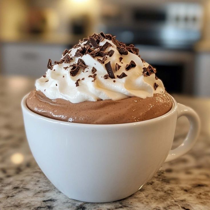 4-Ingredient Cottage Cheese Chocolate Mousse Recipe