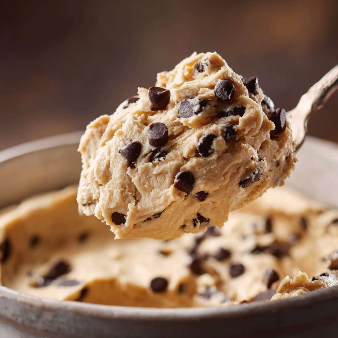 Low-Carb High-Protein Greek Yogurt Cookie Dough (4-Ingredient Recipe)