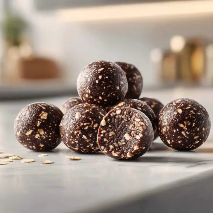 10-Minute No-Bake Chocolate Date Protein Balls Recipe