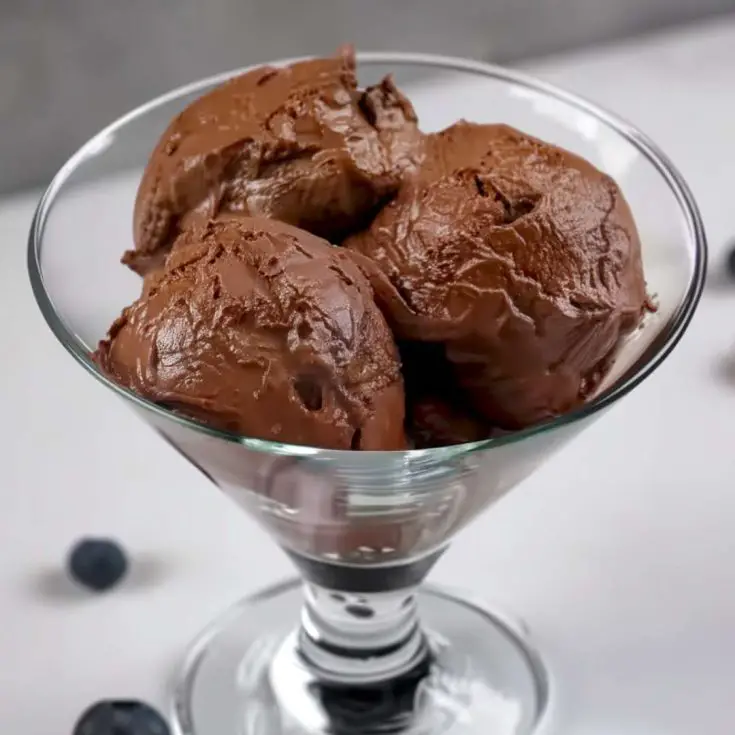 3-Ingredient Chocolate Cottage Cheese Ice Cream