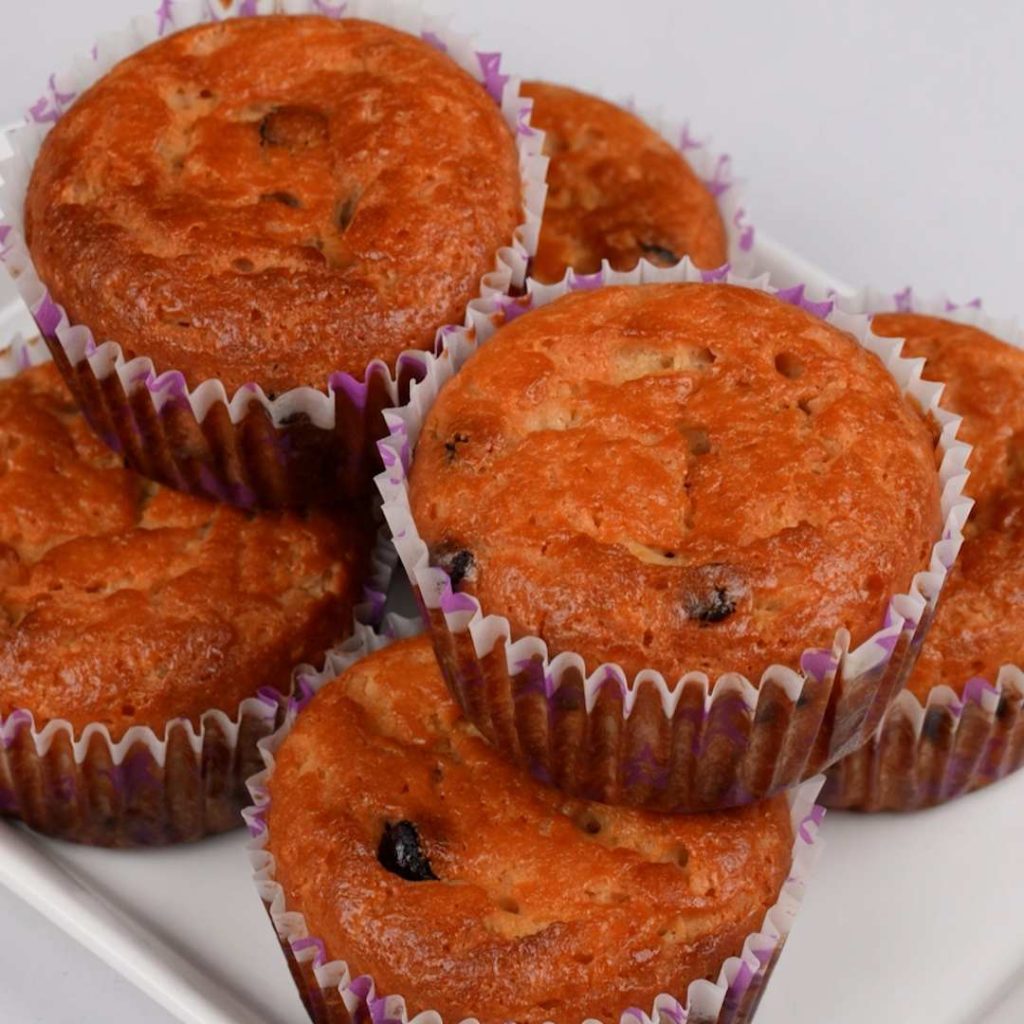 Greek Yogurt Chocolate Chip Muffins