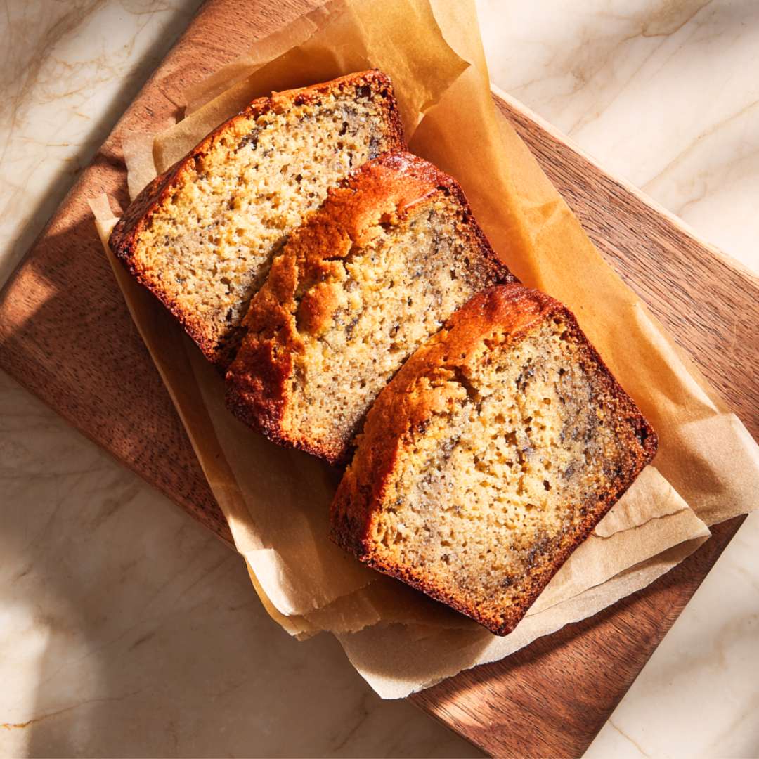 high-protein banana bread