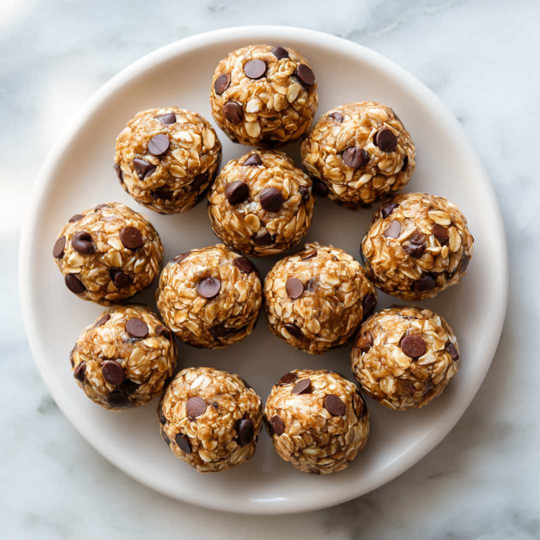 No-Bake Oatmeal Energy Balls