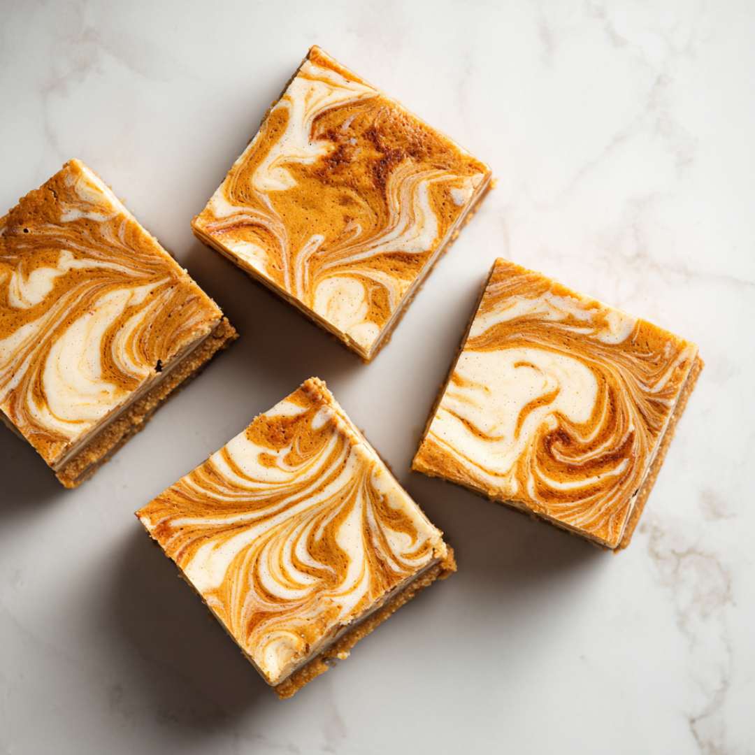 Pumpkin Cheesecake Bars Recipe