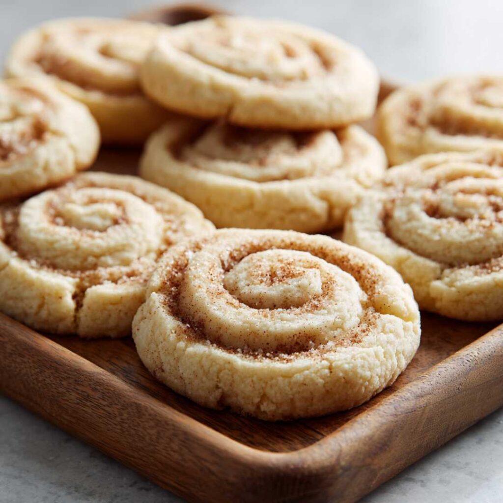Cinnamon Roll Sugar Cookies All the Swirls, None of the Wait
