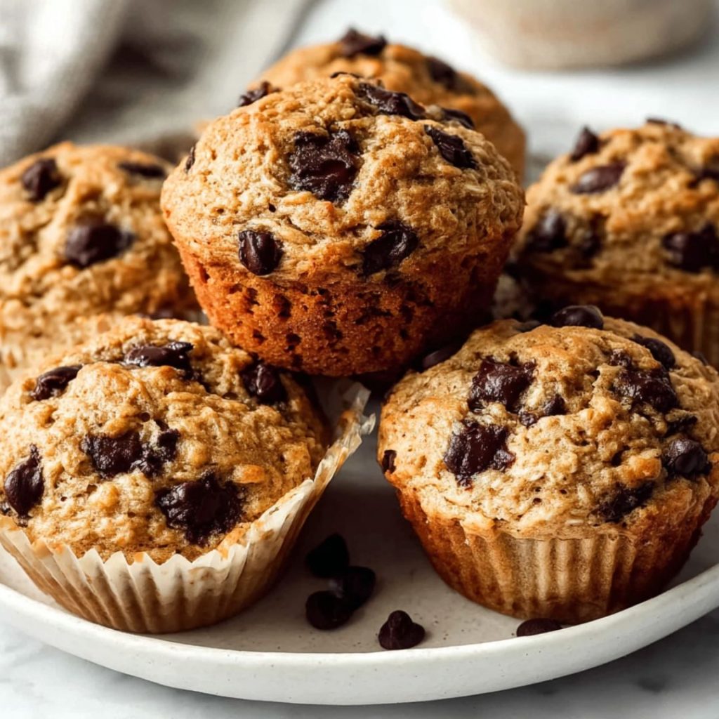 Oatmeal Chocolate Chip Muffin Recipe